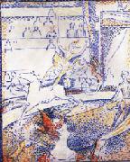 Georges Seurat Study for The Circus